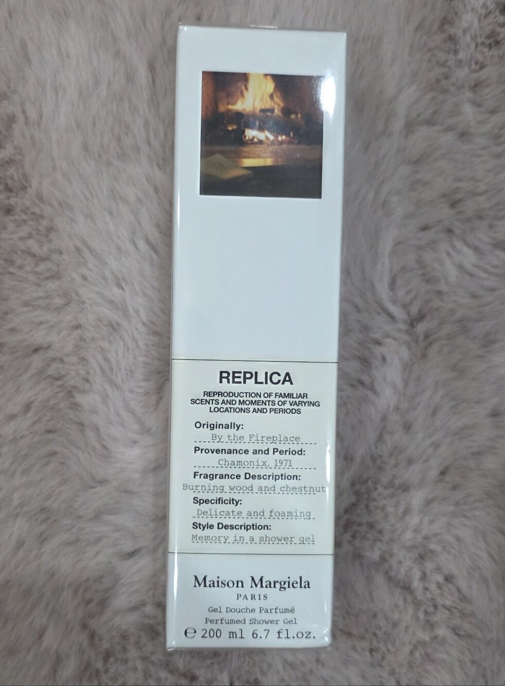 NEW Maison Margiela REPLICA By the Fireplace Shower Gel 6.7 oz Sealed